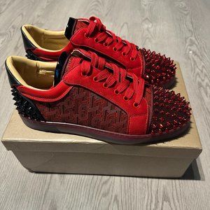 CHRISTIAN LOUBOUTIN SHOES IN RED NEW WITH BOX